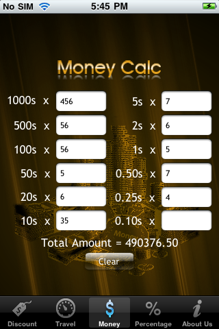 iCalculators Screenshot
